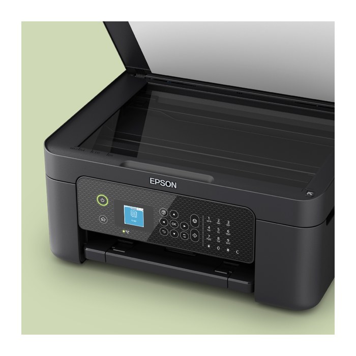 EPSON WorkForce WF-2910DWF 4 in 1 Farb-Tintenstrahl-Multifunktionsdrucker schwarz