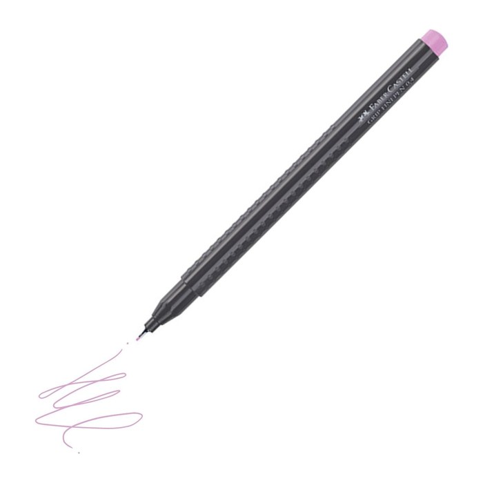FABER-CASTELL Grip Fineliner pink 0,4 mm, 1 St.