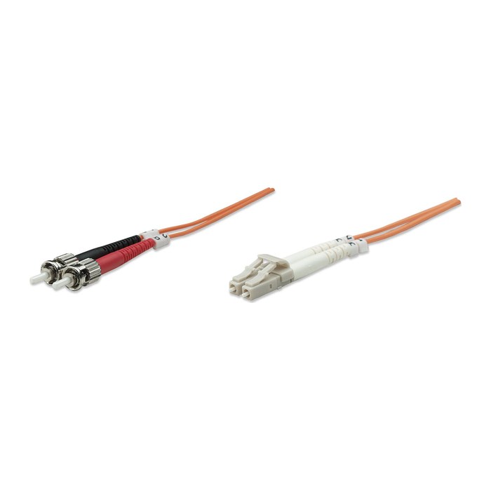 INTELLINET LWL Anschlusskabel LC/ST 3M Multimode OM1 orange