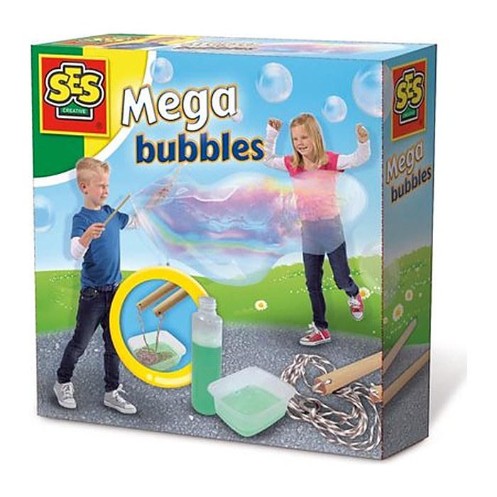 SES Creative® Riesen-Seifenblasen-Set Megga Bubble, 1 Set