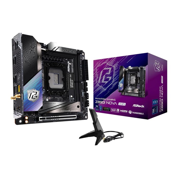 ASRock Z890I Nova WiFi 1851 mITX HDMI/USB-C DDR5 retail