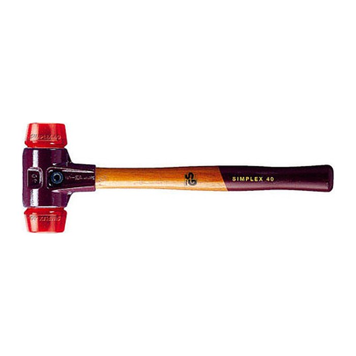 HALDER SIMPLEX Schonhammer Ø 30 mm Kopf: Plastik