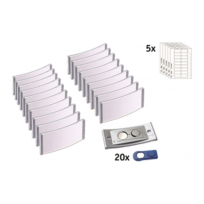 AVERY Zweckform Namensschilder mit Magnet 70,0 x 30,0 mm, 1 Set