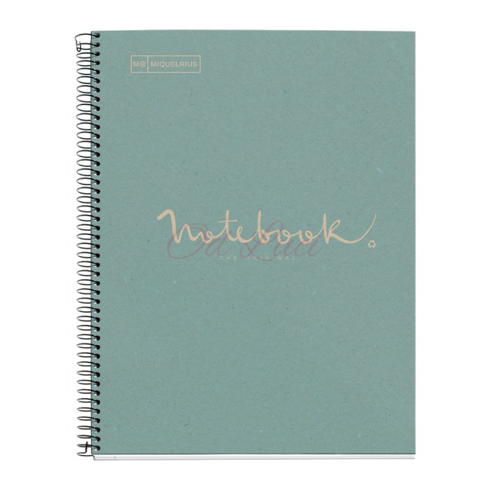 MIQUELRIUS Collegeblock Eco Emotions 1 liniert DIN A4 Innenrand, 1 St.