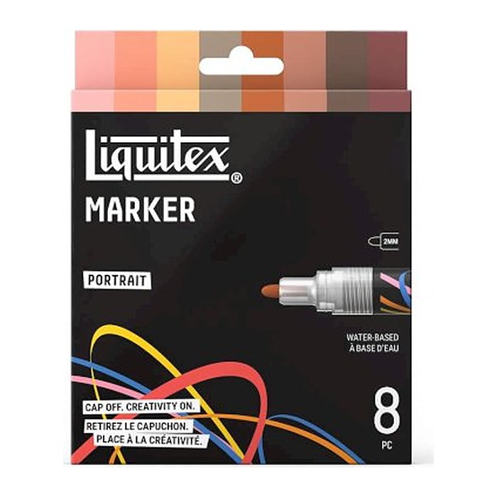 Liquitex® Portrait Acrylstifte-Set farbsortiert 2,0 mm, 1 Set