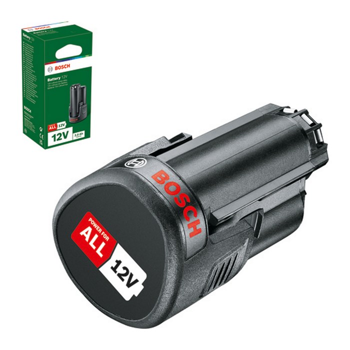 BOSCH Home & Garden Werkzeugakku PBA 12V Li-Ion 12,0 V, 2.0 Ah