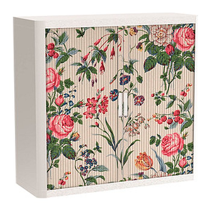 PAPERFLOW easyOffice Garden Factory Rollladenschrank 61700 2 Fachböden 110,0 x 41,5 x 104,0 cm