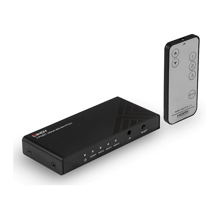 LINDY 3 Port HDMI 18G Switch