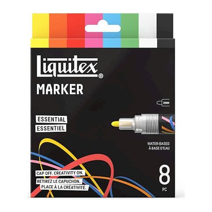 Liquitex® Essential Acrylstifte-Set farbsortiert 2,0 mm, 1 Set