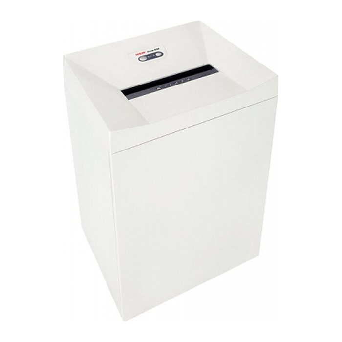 HSM Pure 830 Aktenvernichter mit Partikelschnitt P-4, 4,5 x 30 mm, bis 35 Blatt, weiß