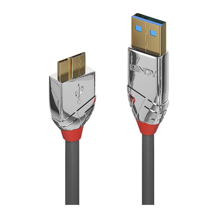 LINDY USB 3.0 Kabel Typ A/Micro-B Cromo Line M/M 2m