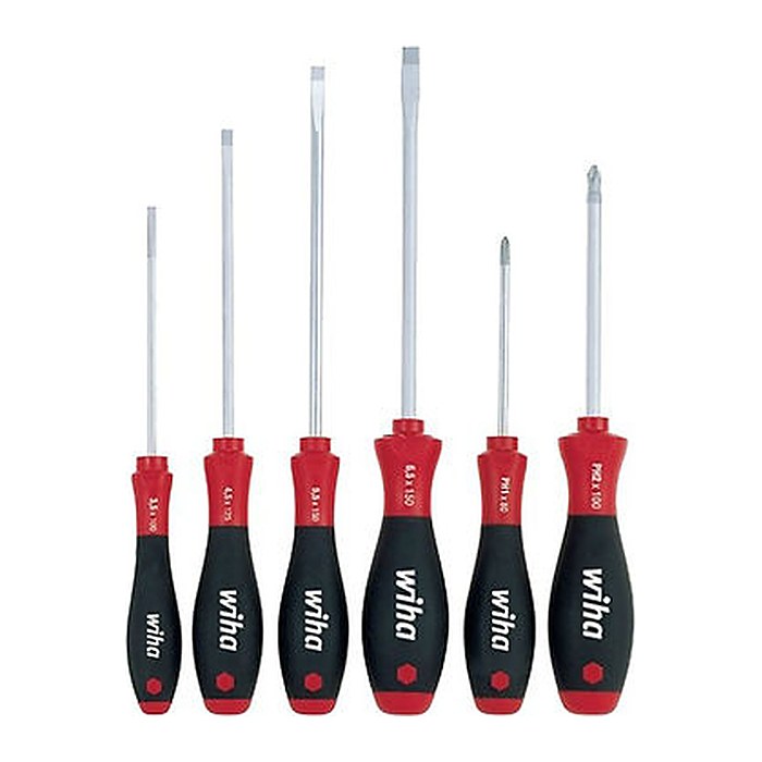 Wiha Schraubendreher-Set SoftFinish® SZ/PH 07152 6-teilig