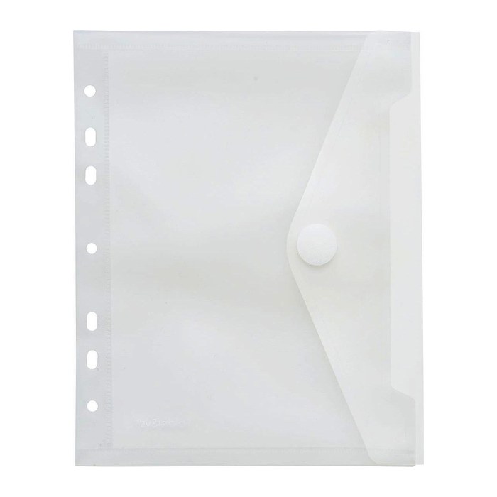 FolderSys Dokumententaschen DIN A5 transparent genarbt 0,20 mm, 10 St.