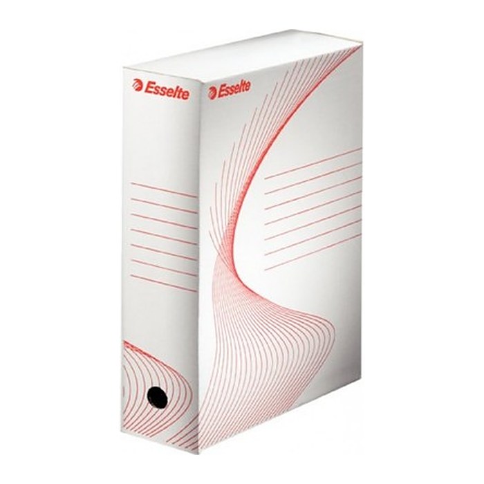 Esselte Archivboxen weiß 10,0 x 25,0 x 35,2 cm, 25 St.