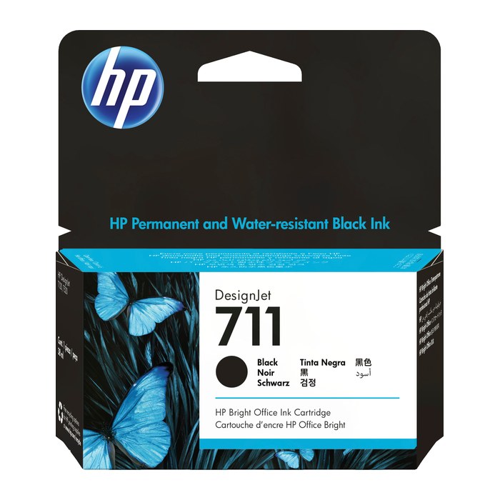 HP 711(CZ129A) schwarz Druckerpatrone