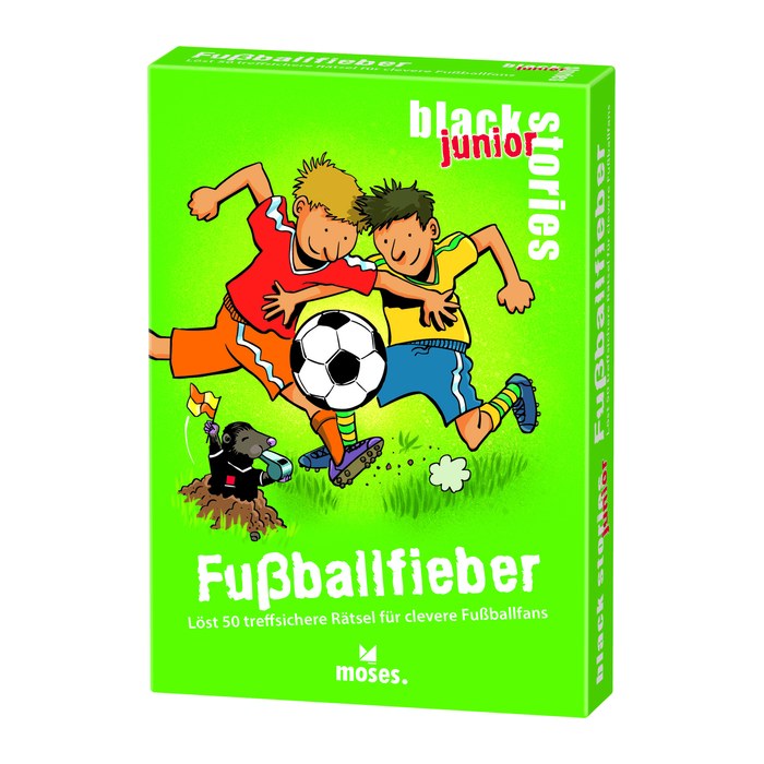 moses black stories junior - Fußballfieber Rätsel, 1 St.
