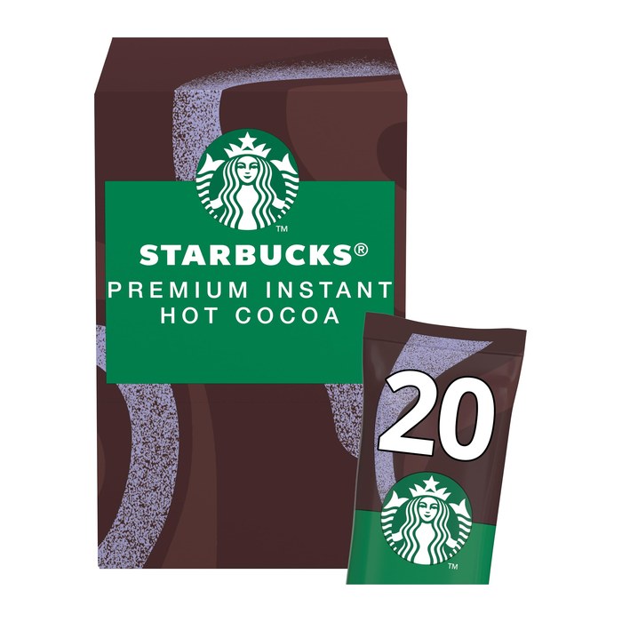 STARBUCKS™ PREMIUM INSTANT HOT COCOA Trinkschokolade mild, 20x 35,0 g