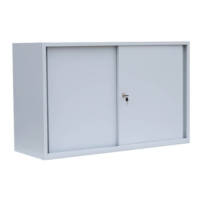 ClassiX Schiebetürenschrank, X-550125 lichtgrau 1 Fachboden 120,0 x 45,0 x 75,0 cm