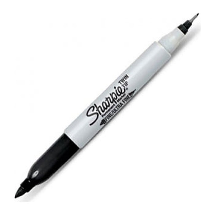 Sharpie Permanentmarker schwarz 0,7 - 1,0 mm, 1 St.