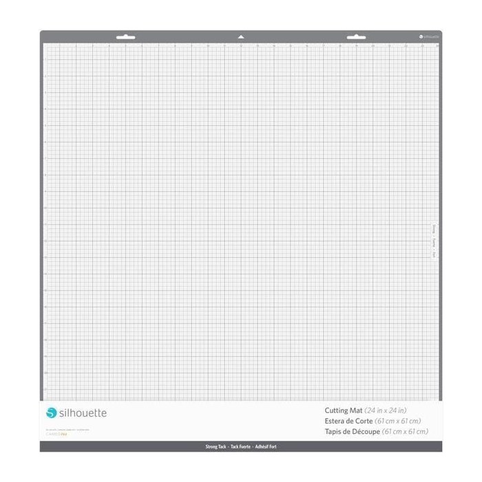 Silhouette CUT-MAT-24X24ST Schneidematte für Schneideplotter stark klebend 610 x 610 mm (24 x 24 Zoll) , 1 St.