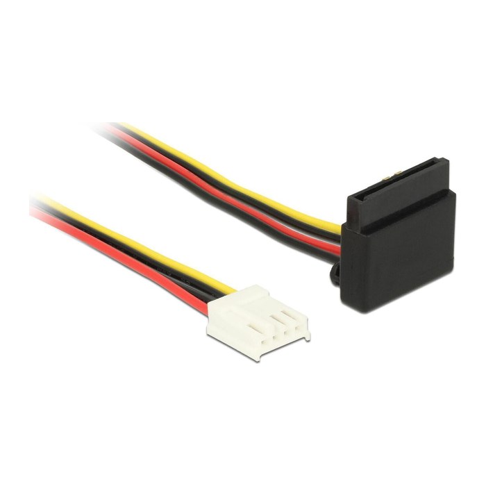 DELOCK Kabel Power Floppy 4Pin Bu > SATA 15Pin Bu 0.30m