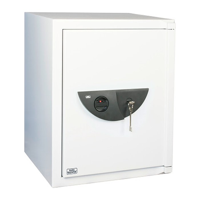 BURG WÄCHTER Sicherheitsschrank WS Office 802 K 300 Sicherheitsstufe B nach VDMA 24992 lichtgrau 64,1 x 55,4 x 81,6 cm