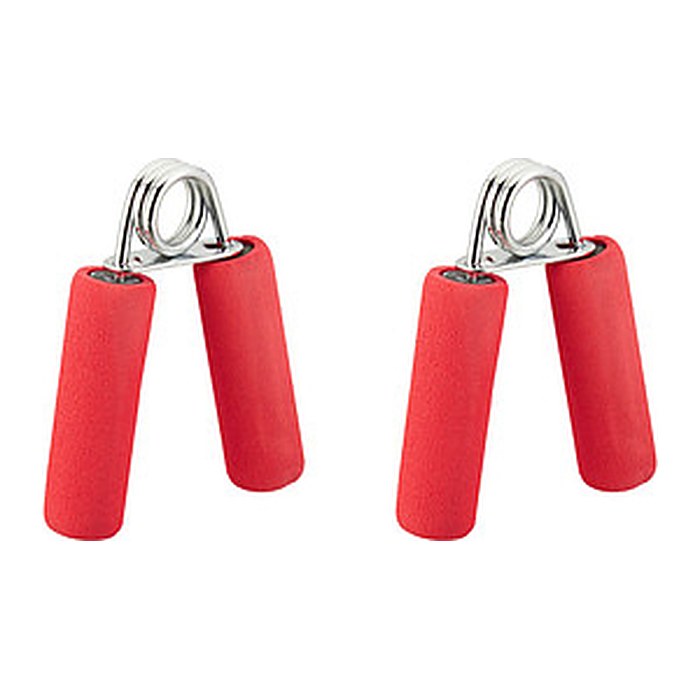 relaxdays Fingertrainer rot, silber