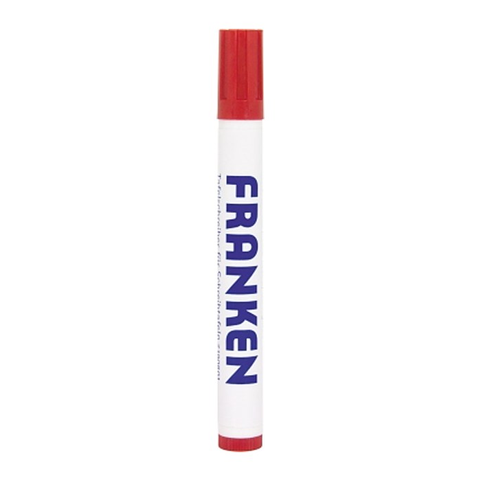FRANKEN Whiteboard-Marker rot 2,0 - 6,0 mm, 10 St.