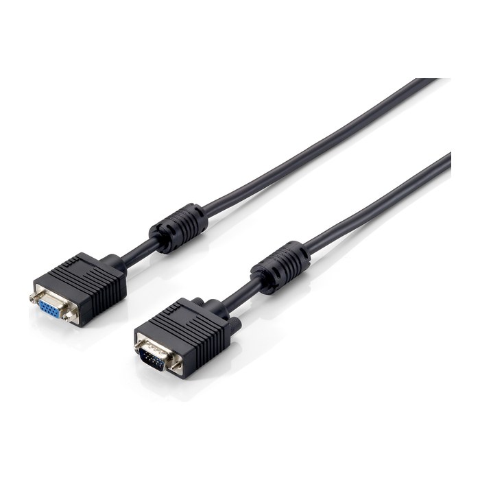 Equip VGA Kabel 1280x 960/60Hz Erweit. St/Bu 8.00m schwarz Polybeutel