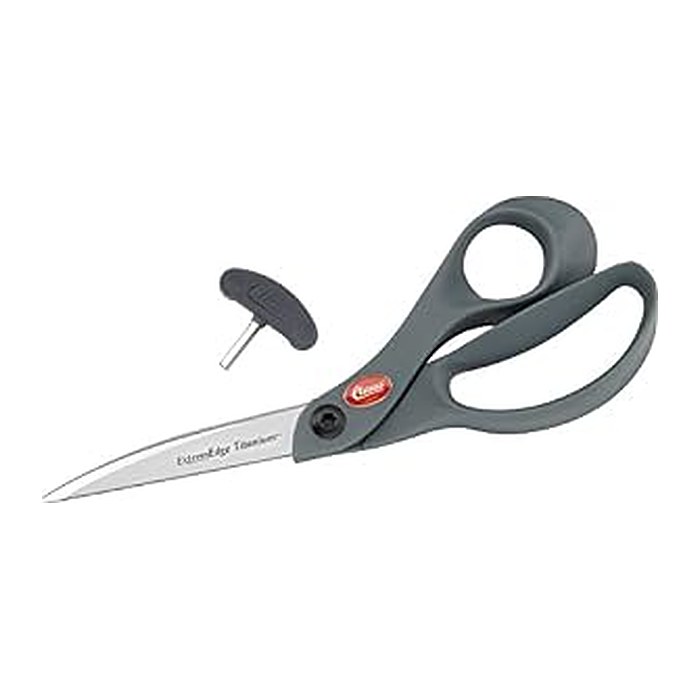 Clauss Papierschere ExtremEdge Titanium grau 23,0 cm