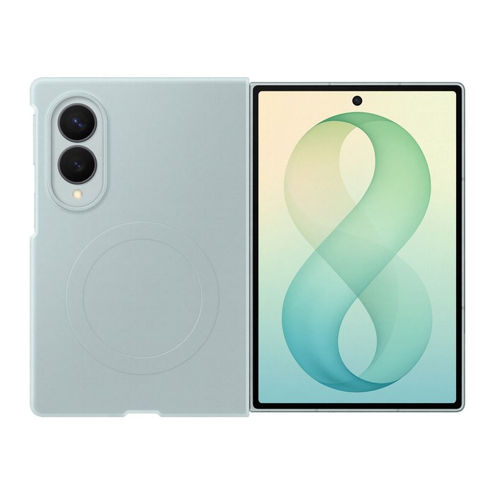 Samsung Smartphone Silicon Magnet Case Green for Fold 8