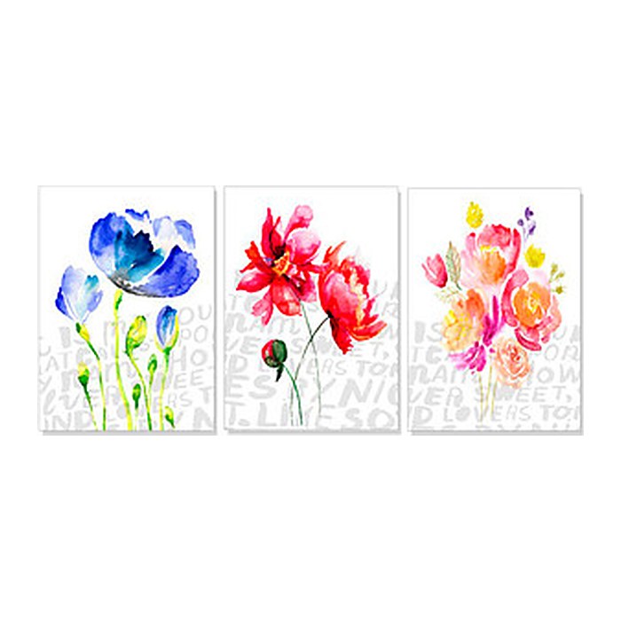 LUMA Poster-Set Blumenfreude, Karton