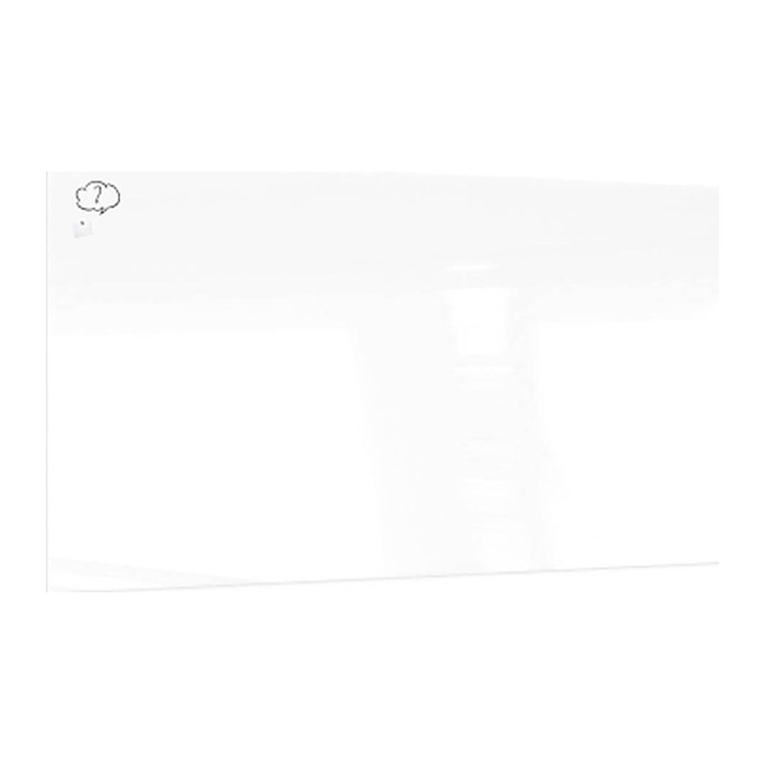 ALLboards Glas-Magnettafel Premium 240,0 x 120,0 cm perlweiß