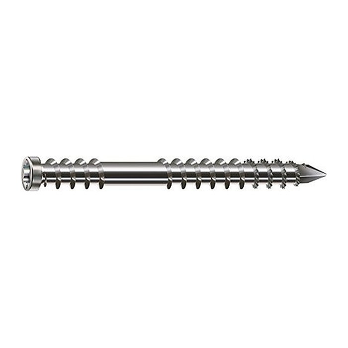 SPAX® Terrassenschrauben T25 Zylinderkopf Edelstahl A2 0538000600603 6 mm x 60 mm, 100 St.