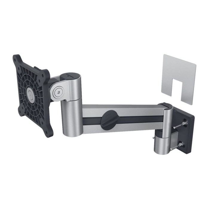 DURABLE Monitor-Halterung 509023 silber für 1 Monitor, Wandhalterung