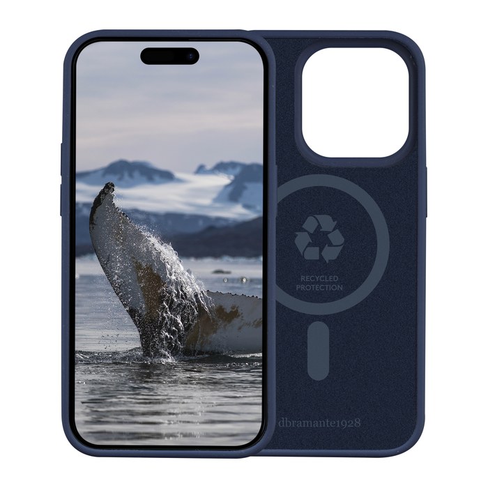 dbramante1928 Monaco Handy-Cover für Apple iPhone 15 Pro Max pazifikblau