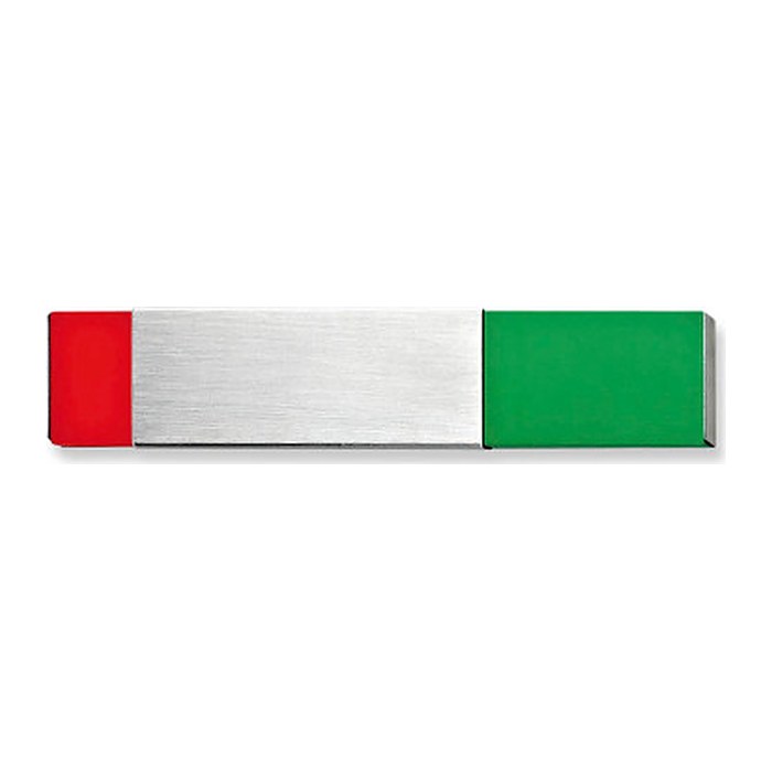 SignSystems® Türschild Kunststoff silber 15,0 x 3,0 cm, 1 St.
