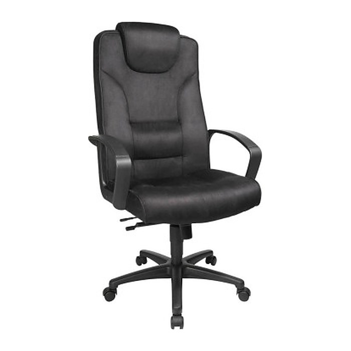 Topstar Chefsessel Comfort Point 50, 7810 TA3 Stoff anthrazit, Gestell schwarz