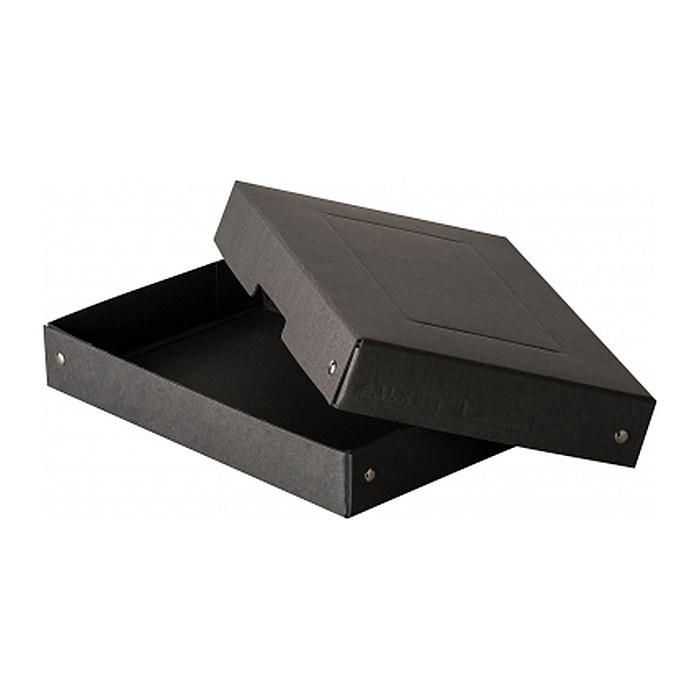 FALKEN PURE Aufbewahrungsbox 500 Blatt schwarz 18,0 x 25,0 x 4,0 cm, 1 St.