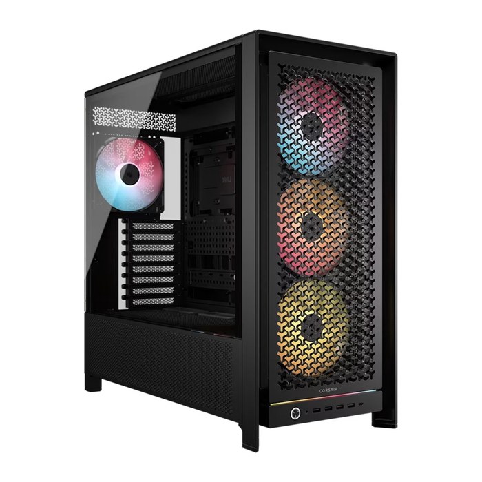 CORSAIR Geh Midi FRAME 5000D RS ARGB Airflow Case, Black