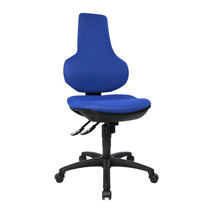 Topstar Bürostuhl Ergo Point® SY, EP02BB6 Stoff blau, Gestell schwarz