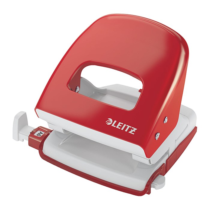LEITZ Locher NeXXt 5008 rot, 1 St.