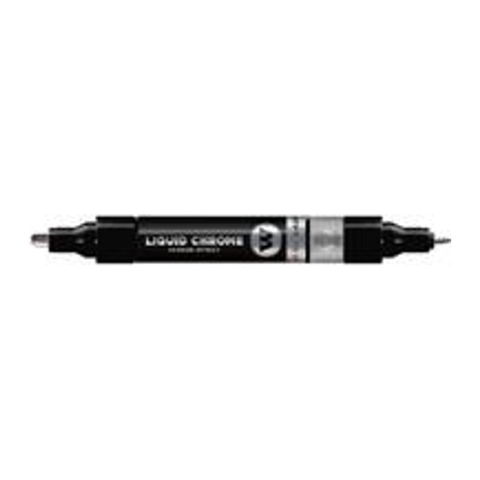 MOLOTOW Chrome Twin Acrylstift silber 1,5 - 4,0 mm, 1 St.