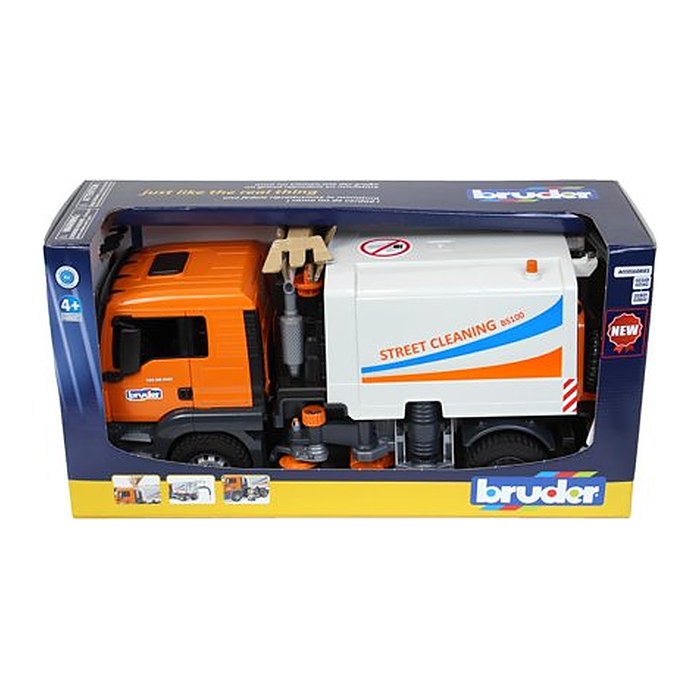 bruder MAN TGS LKW Straßenreinigung 3780 Spielzeugauto