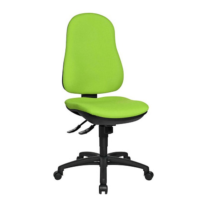 Topstar Bürostuhl Support SY, 8550 G05 Stoff grün, Gestell schwarz