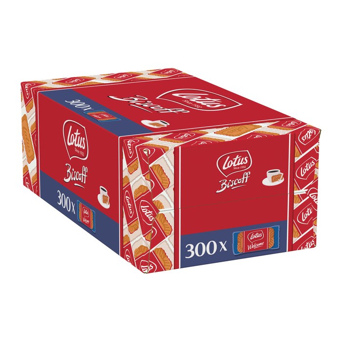 Lotus Biscoff "Welcome" Kekse 1.875,0 g, 300 St.