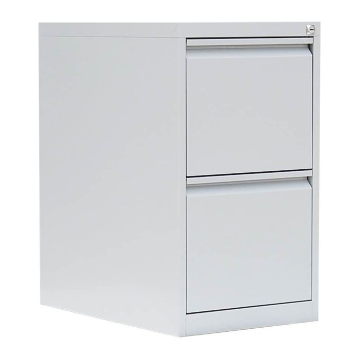LÜLLMANN Hängeregistraturschrank lichtgrau 2 Schubladen 40,0 x 62,0 x 70,5 cm, 1 St.