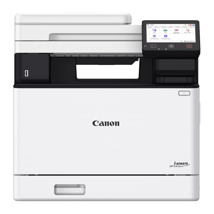 Canon i-SENSYS MF754Cdw II 4 in 1 Farblaser-Multifunktionsdrucker grau