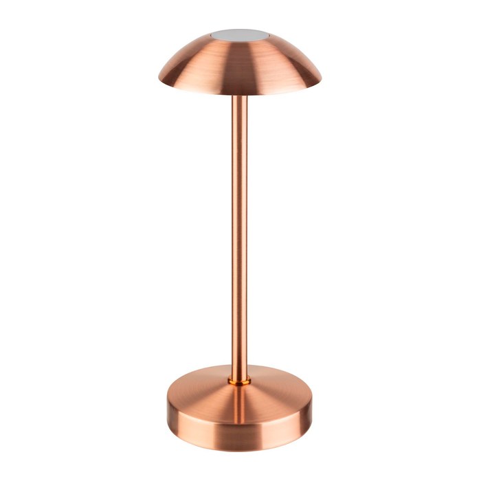 APS ALVA LED Akku-Tischleuchte kupfer 1,0 W