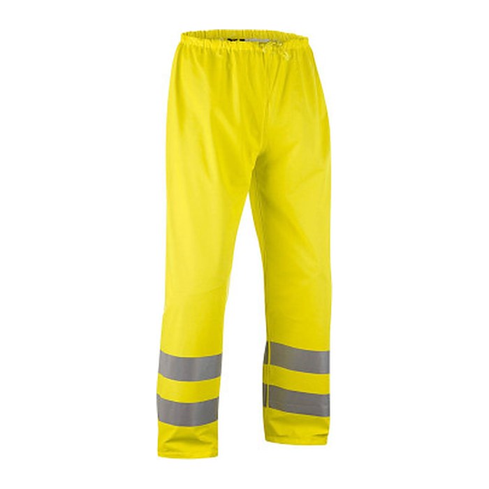 BLAKLÄDER® unisex Warnschutz-Regenhose HIGH-VIS "1384" gelb Größe M